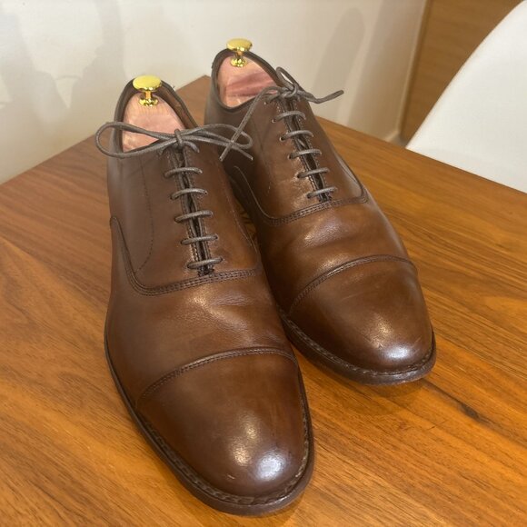Allen Edmonds Park Avenue – Brown Calf – Size 14D - Picture 1 of 9